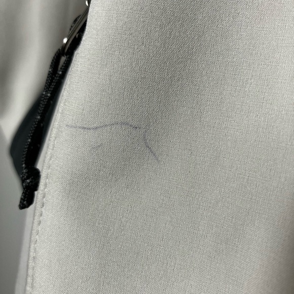 The North Face Jacket sz L Nylon Full Zip Gray/black Outdoor Classic Hiking Fall - Picture 3 of 9